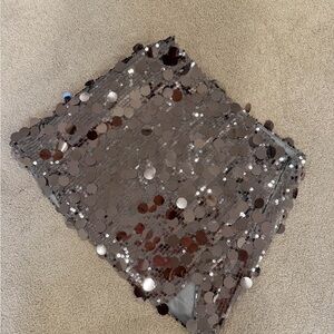 Emory Park Metallic Sequin Skirt